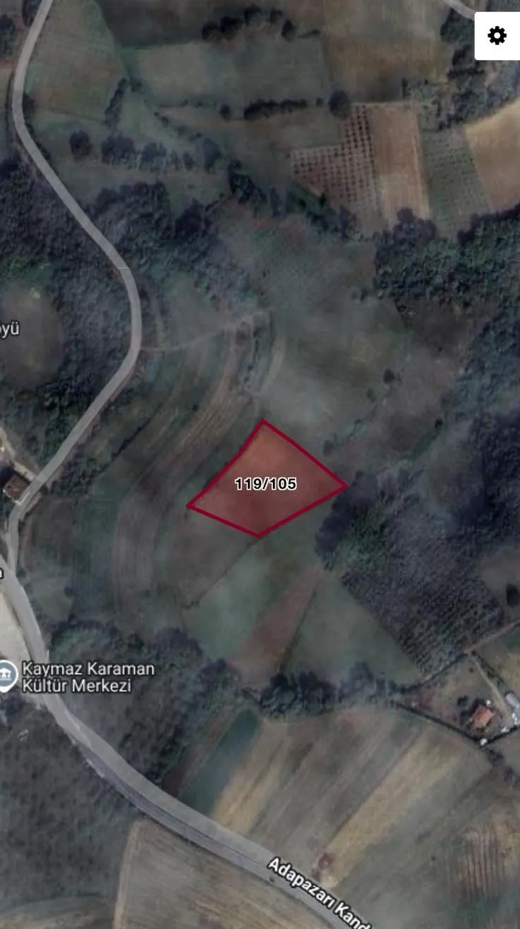 KANDIRA ARAMAN KAYMAZ'DA MERKEZİ KONUMDA SATILIK 4.893 M2 TARLA